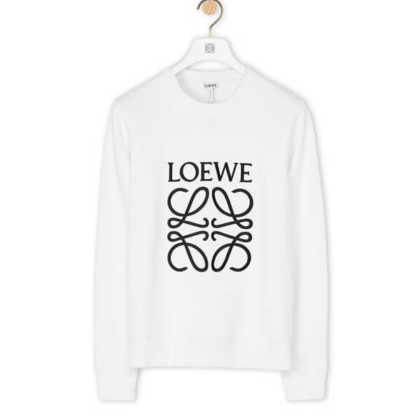 ロエベ tシャツ パロディ LOEWE アナグラム 刺繍H6109900CR2100