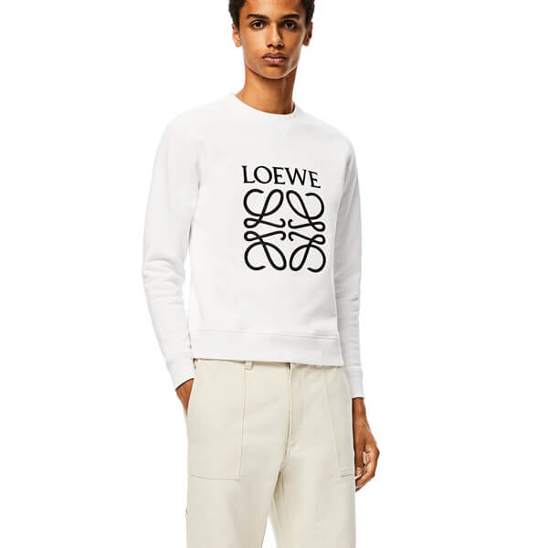 ロエベ tシャツ パロディ LOEWE アナグラム 刺繍H6109900CR2100