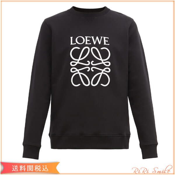 ロエベ tシャツ パロディ LOEWE アナグラム 刺繍H6109900CR2100