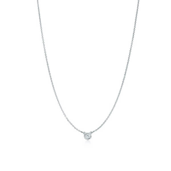 ティファニーコピー ネックレス Tiffany & Co ペンダント 0.03ct/Diamonds by the Yard Pendant