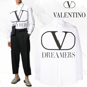 VALENTINO ヴァレンティノ  コピー シャツ Vロゴドリーマーズ