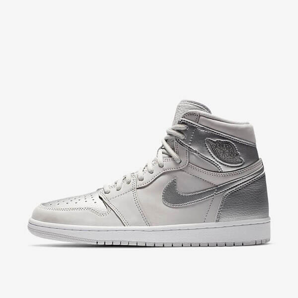 ナイキ エアージョーダン スニーカー コピー NIKE Air Jordan 1 Retro Hi Silver '25th Anniversary' 2010