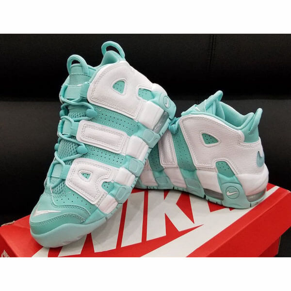 ナイキ エア モア アップテンポ コピー レディース NIKE モアアップテンポ《MORE UPTEMPO GS》グリーン