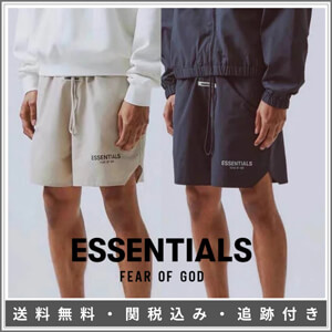 【大人気】【Fear Of God】偽物Essentials Nylon Active Shorts アクティブショーツ 33900