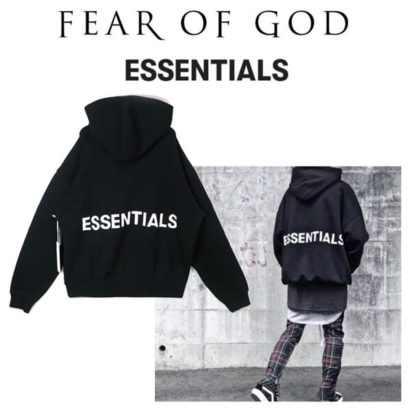 入手困難！Fear of God / コピーESSENTIALS - Graphic Pullover Hoodie