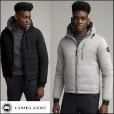 CANADA GOOSEコピー 人気ブラックレーベル!ベッカム愛用☆ブラックラベル☆LODGE HOODY MATTE FINISH☆ 5078MB