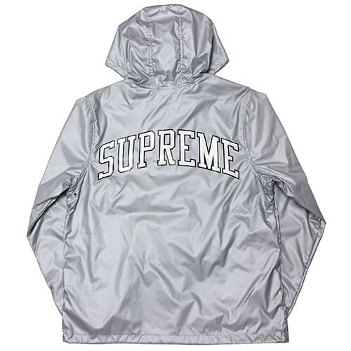 supreme champion 偽物 シュプリーム ボックス ロゴ パーカー HALF ZIP WINDBREAKER (ステッカー付)