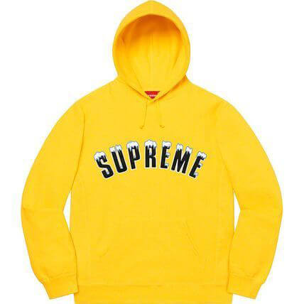 supreme ボックス ロゴ パーカー 偽物 送料無料 シュプリーム Icy Arc Hooded Sweatshirt AW21