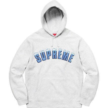 supreme ボックス ロゴ パーカー 偽物 送料無料 シュプリーム Icy Arc Hooded Sweatshirt AW21