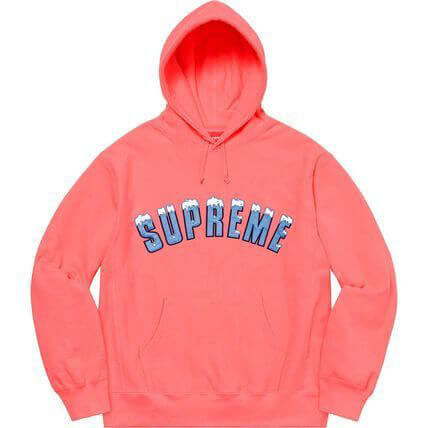 supreme ボックス ロゴ パーカー 偽物 送料無料 シュプリーム Icy Arc Hooded Sweatshirt AW21