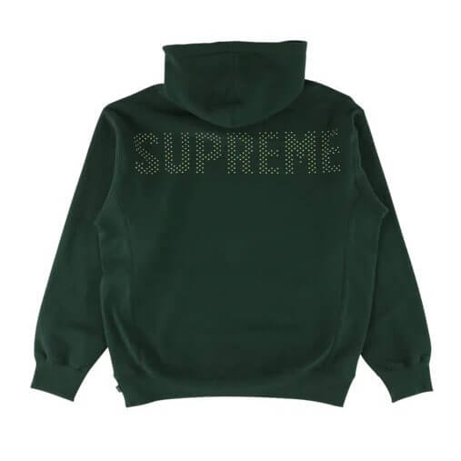 supremeパーカー偽物 コムデギャルソン パーカー Studded Hooded Sweatshirt 